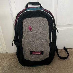 Like-new Timbuk2 Teal and Purple Backpack with Laptop Pocket